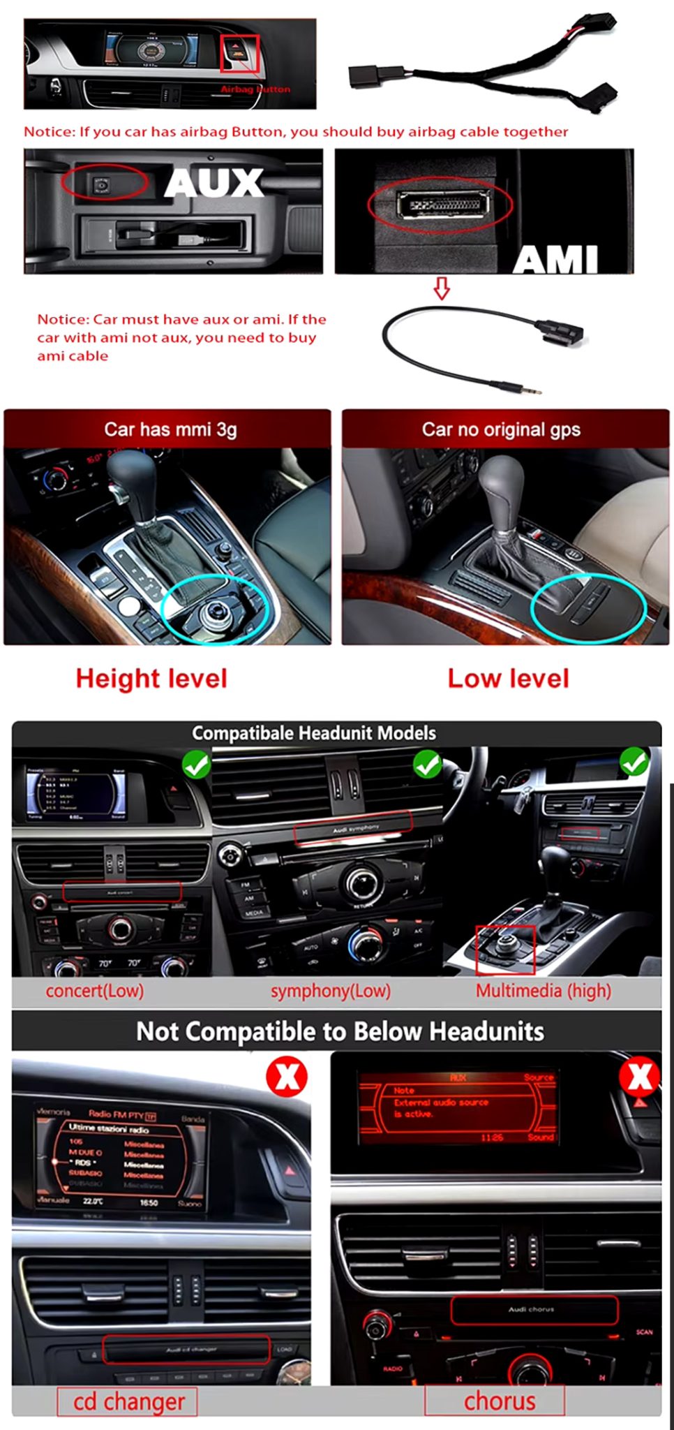 Audi A4/A4L/A5 автомобиль Android плеер