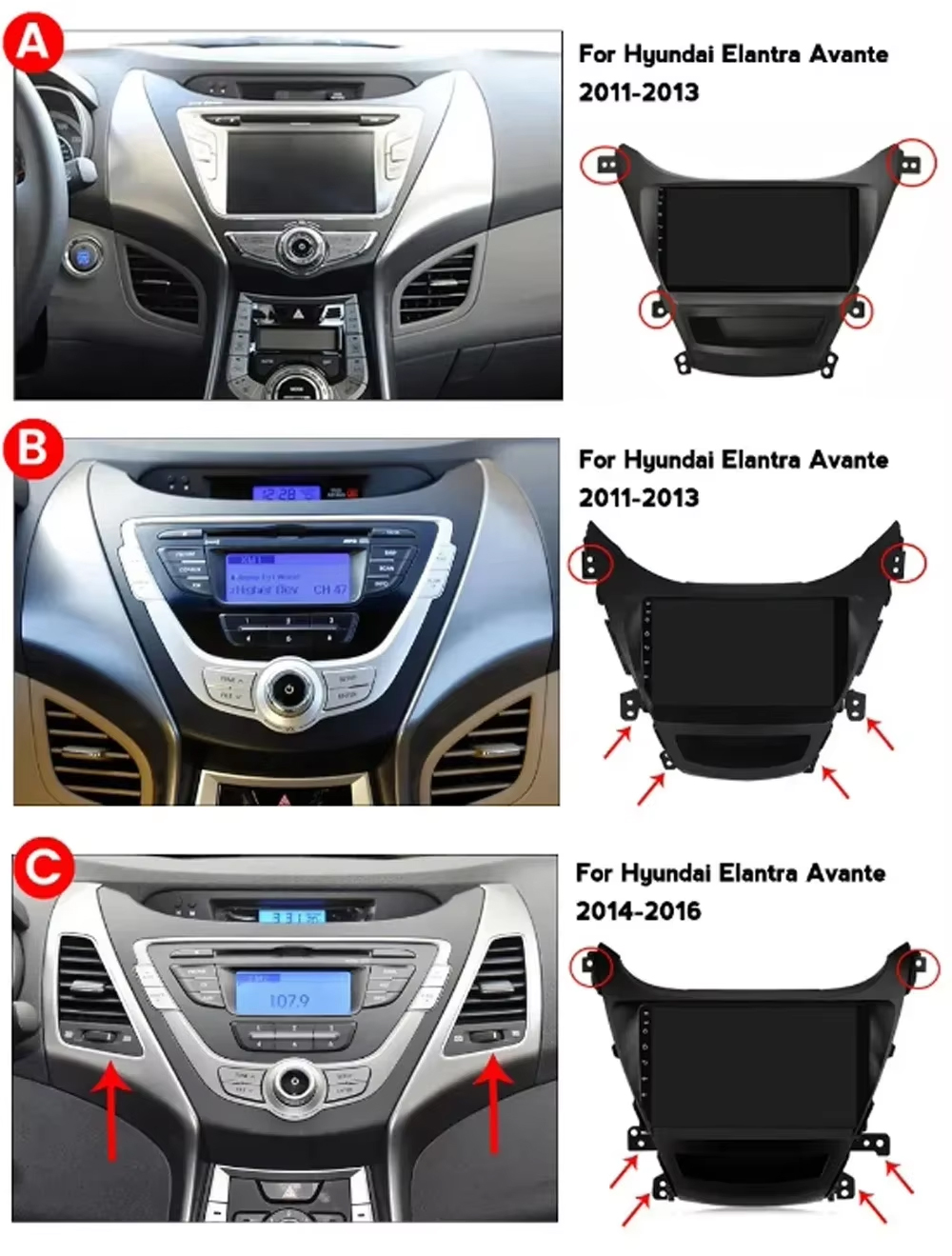 Hyundai Elantra 2014-2016